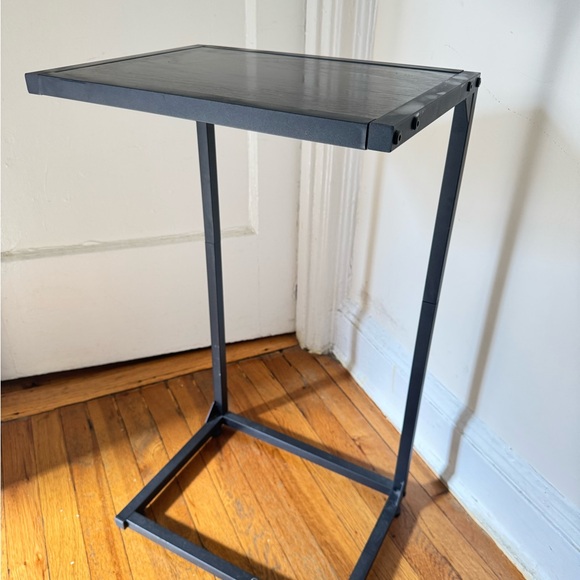 Black Metal Side Table - Picture 5 of 5